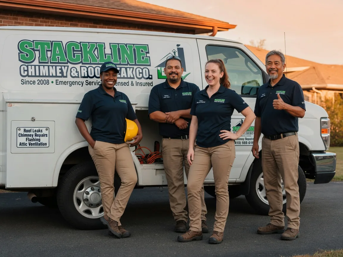 Chimney flashing repair company in Grimes, IA